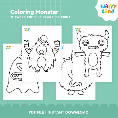 Coloring Monster