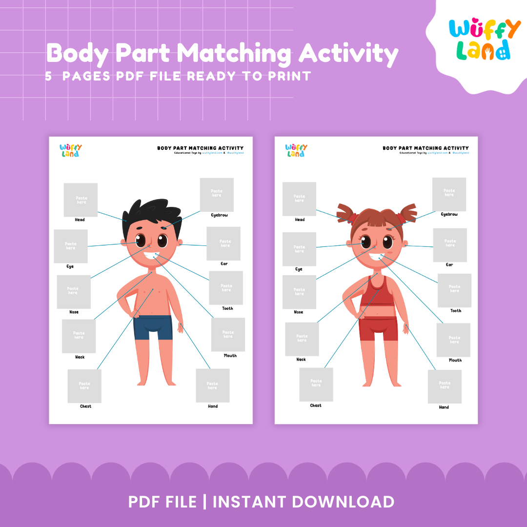 Body Part Matching Activity