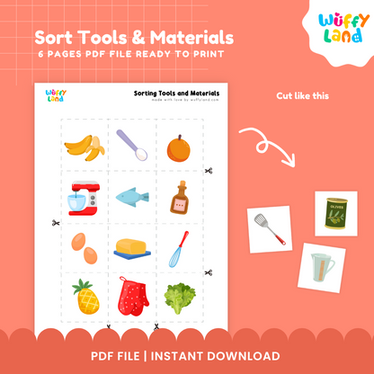 Sort Tools & Materials