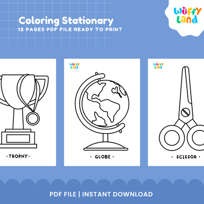 Coloring Stationary