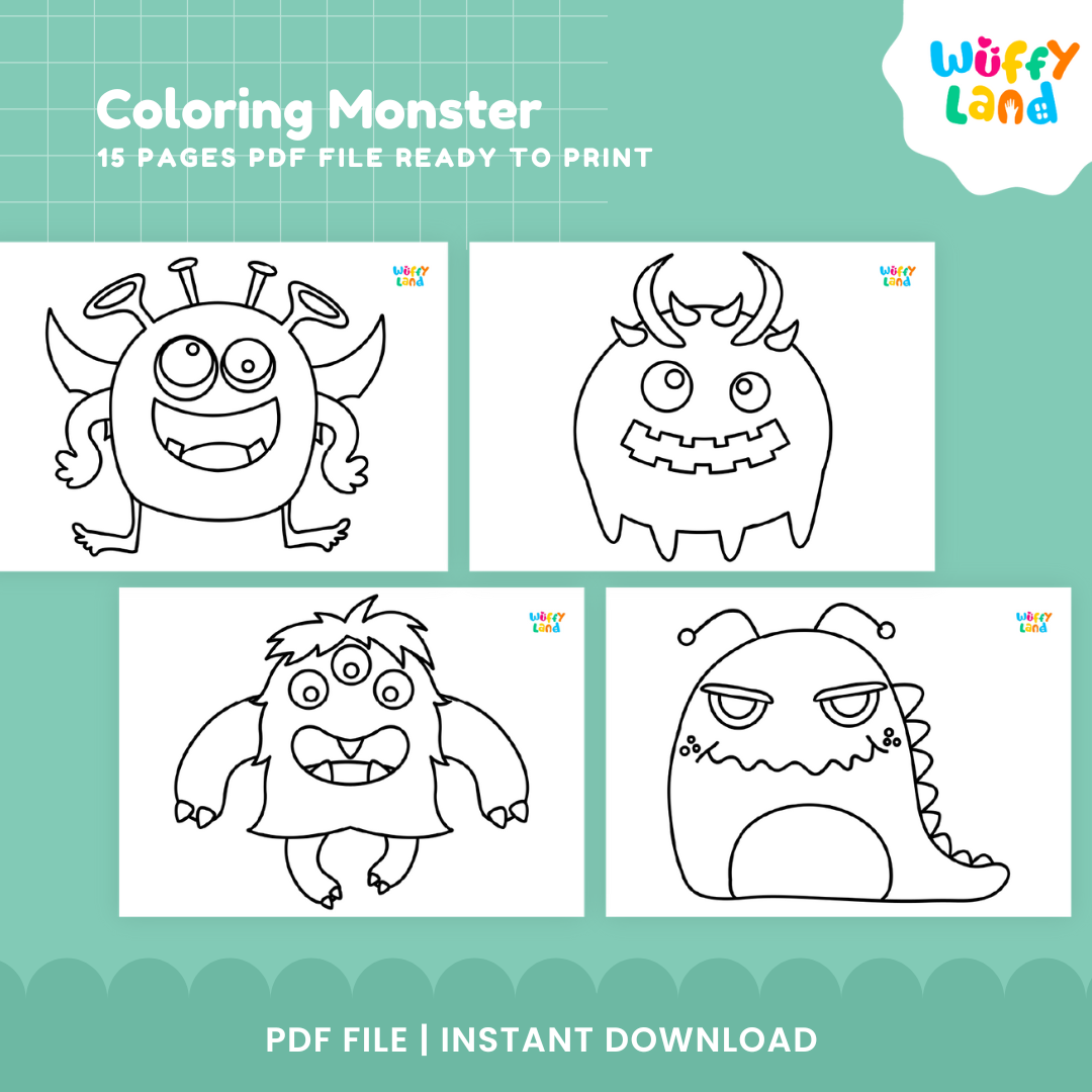 Coloring Monster