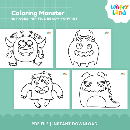 Coloring Monster