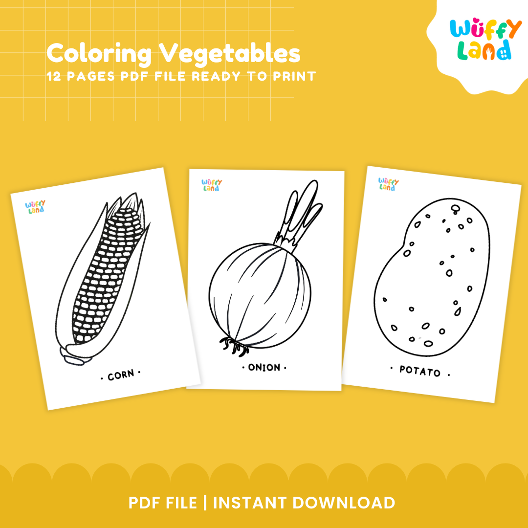 Coloring Vegetables