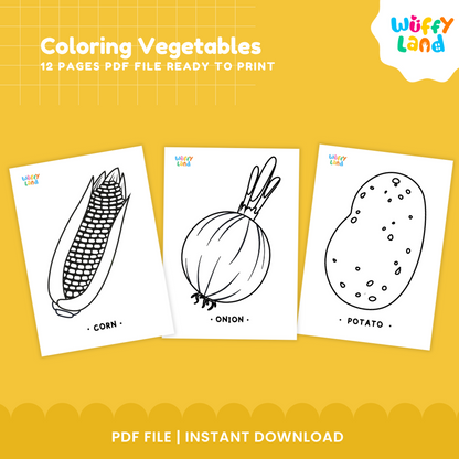 Coloring Vegetables