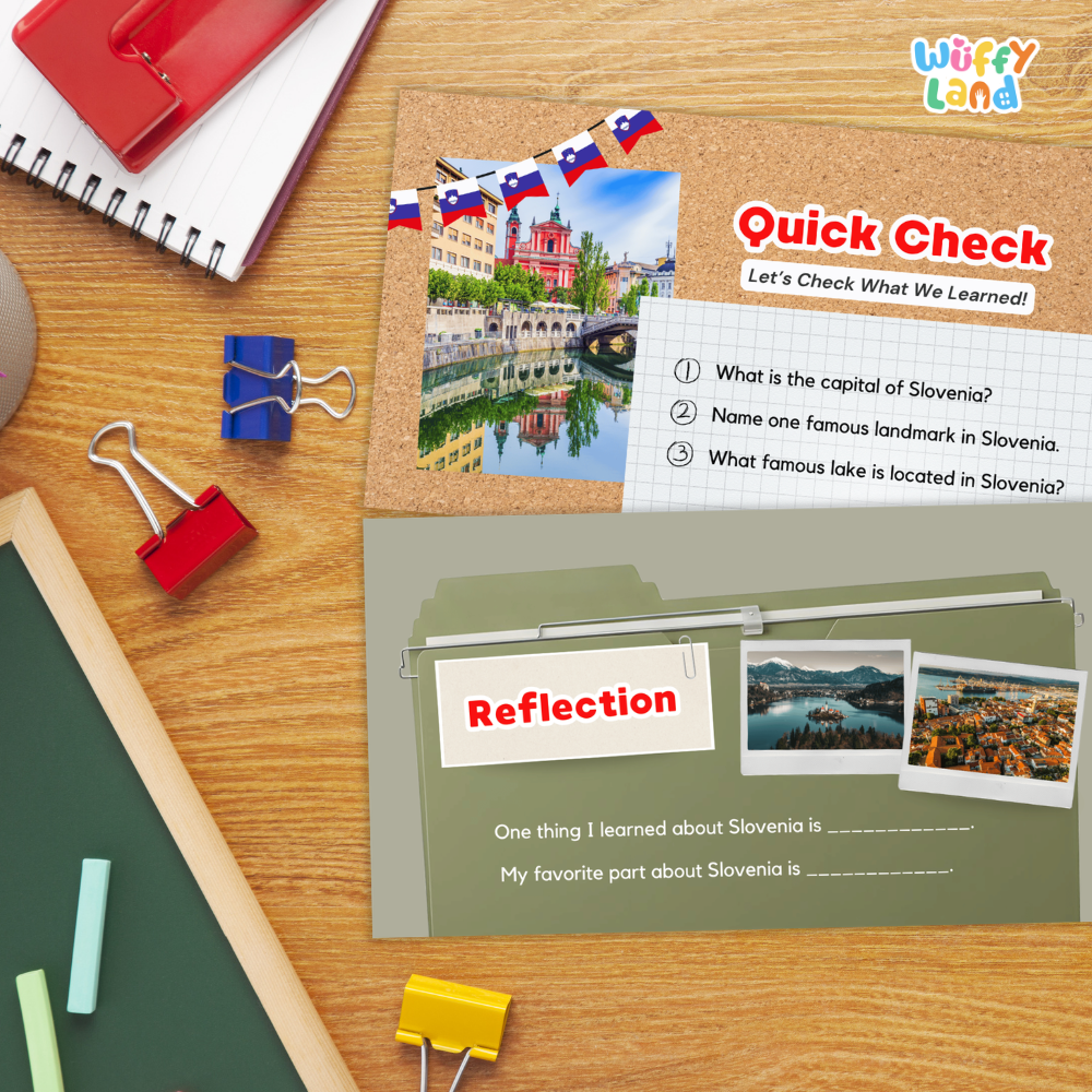 Slovenia Country Study Kid Friendly Geography & Culture PDF Slides