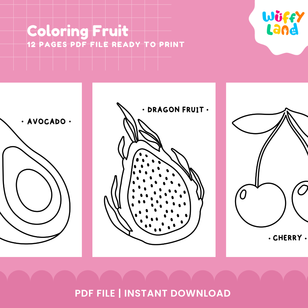 Coloring Fruit