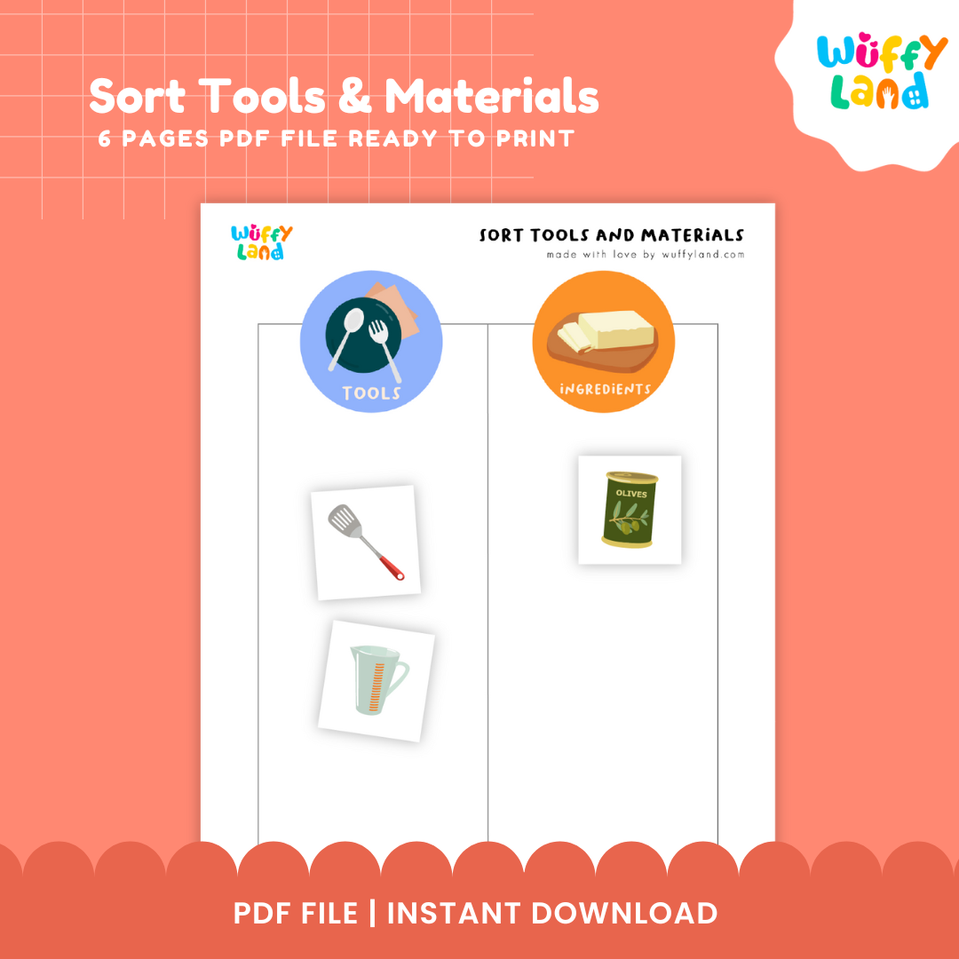 Sort Tools & Materials