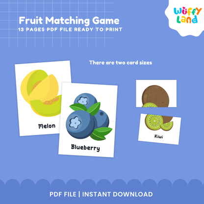 Fruit Matching Game