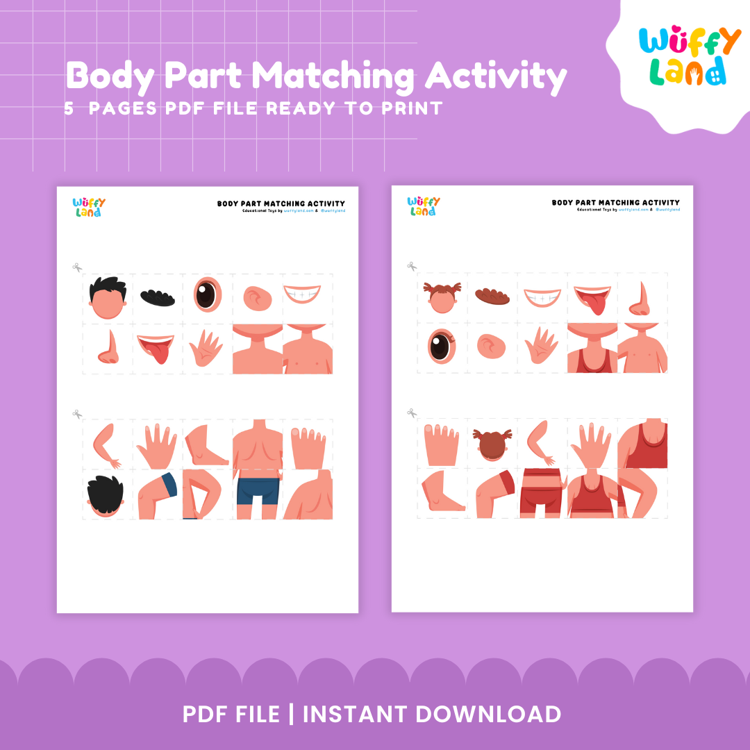 Body Part Matching Activity