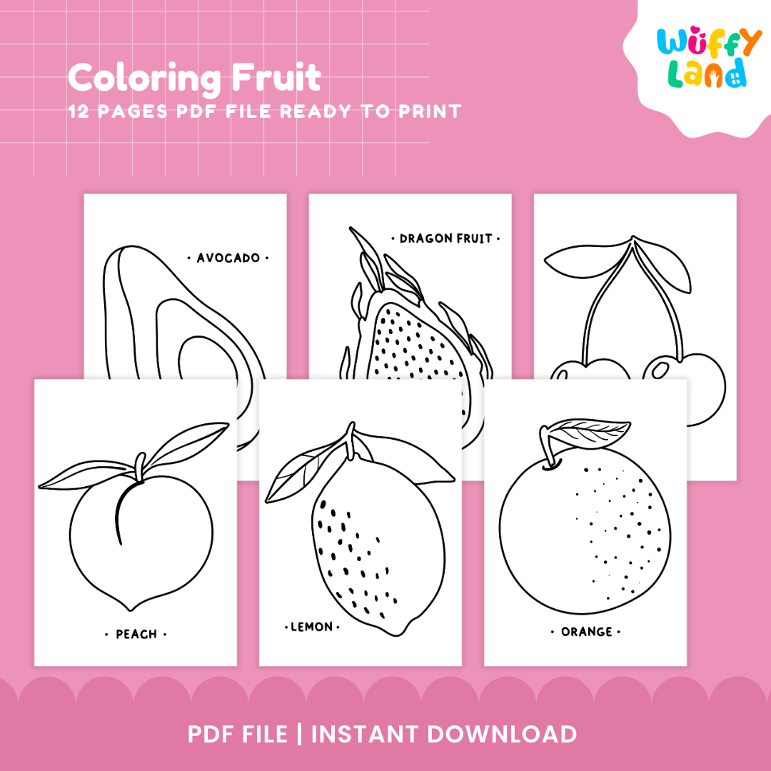 Coloring Fruit