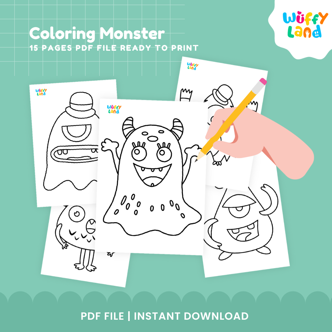 Coloring Monster