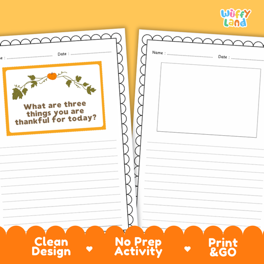 60+ Journal Thanksgiving Prompt Worksheets