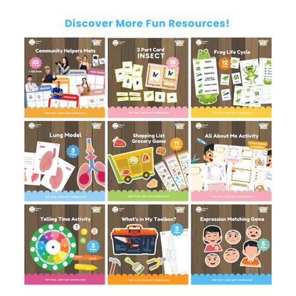 Transportation 3 Part Cards | Montessori Vehicle Vocabulary Cards | Printable Learning Activity