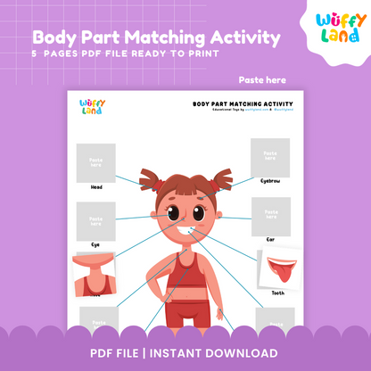 Body Part Matching Activity