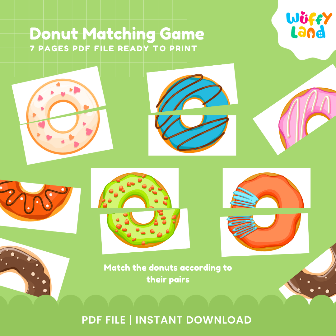 Donut Matching Game