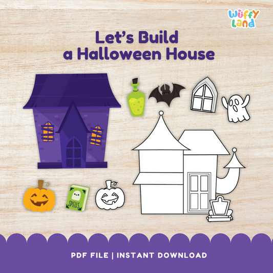 Halloween Haunted House Craft DIY Perfect for Halloween Fun