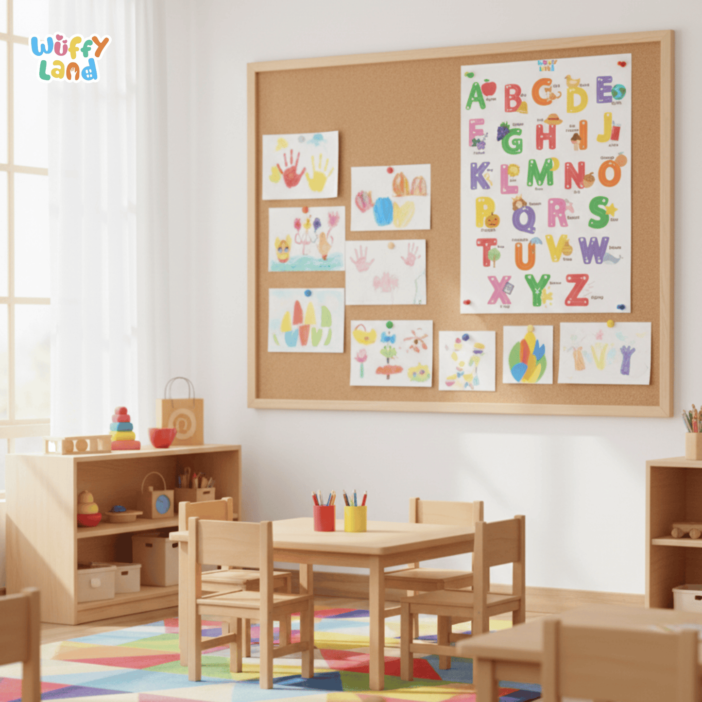Uppercase and Lowercase Letter Tracing Practice – Flashcards & Poster (PreK–K)