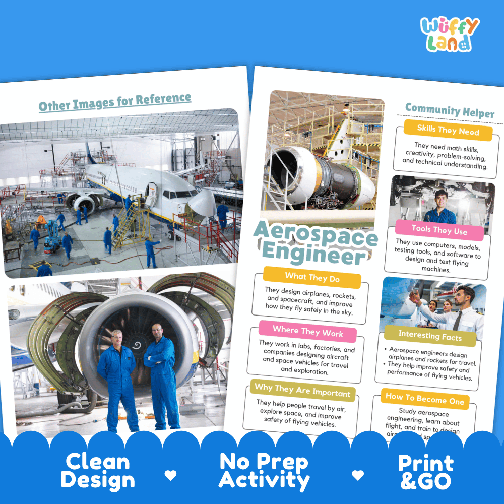 Print and go digital PDF writing worksheets with clean design layout, researcher name line, and zero prep classroom format
