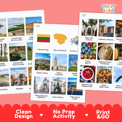 All About Austria Flashcards Food Culture and Landmarks Printable