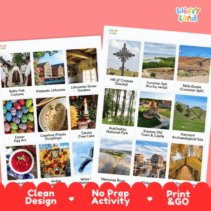 All About Austria Flashcards Food Culture and Landmarks Printable