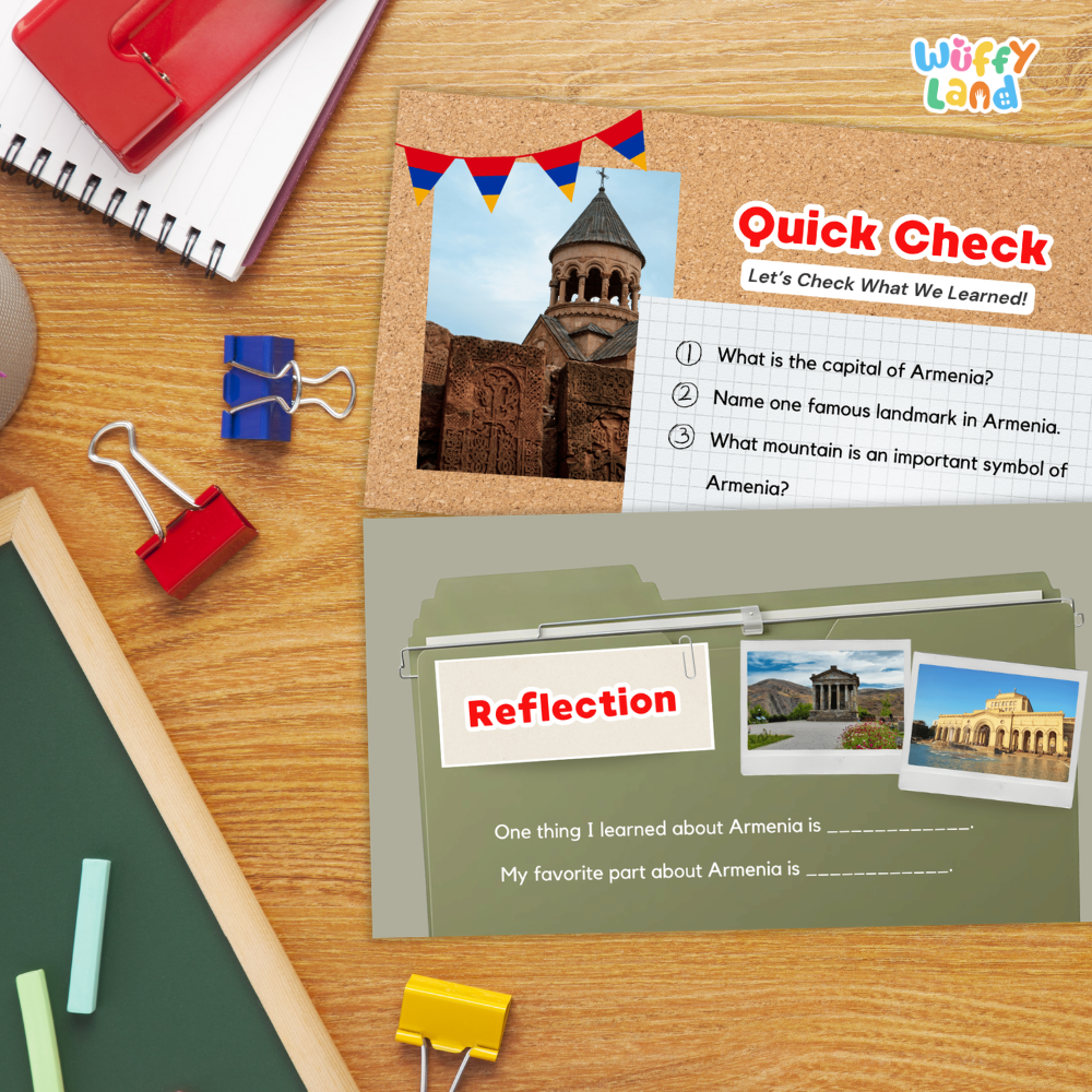 Armenia Country Study Kid Friendly Geography & Culture PDF Slides
