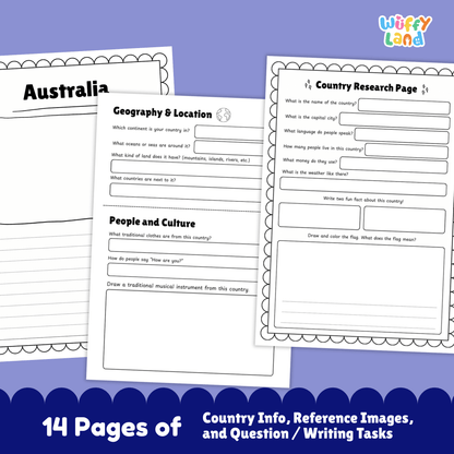 Australia Country Research Project | Geography, Culture, Landmarks, Social Study