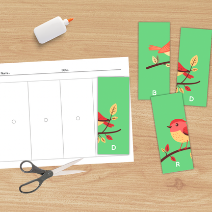 Autumn Word Puzzle - Fall Literacy Center Activity