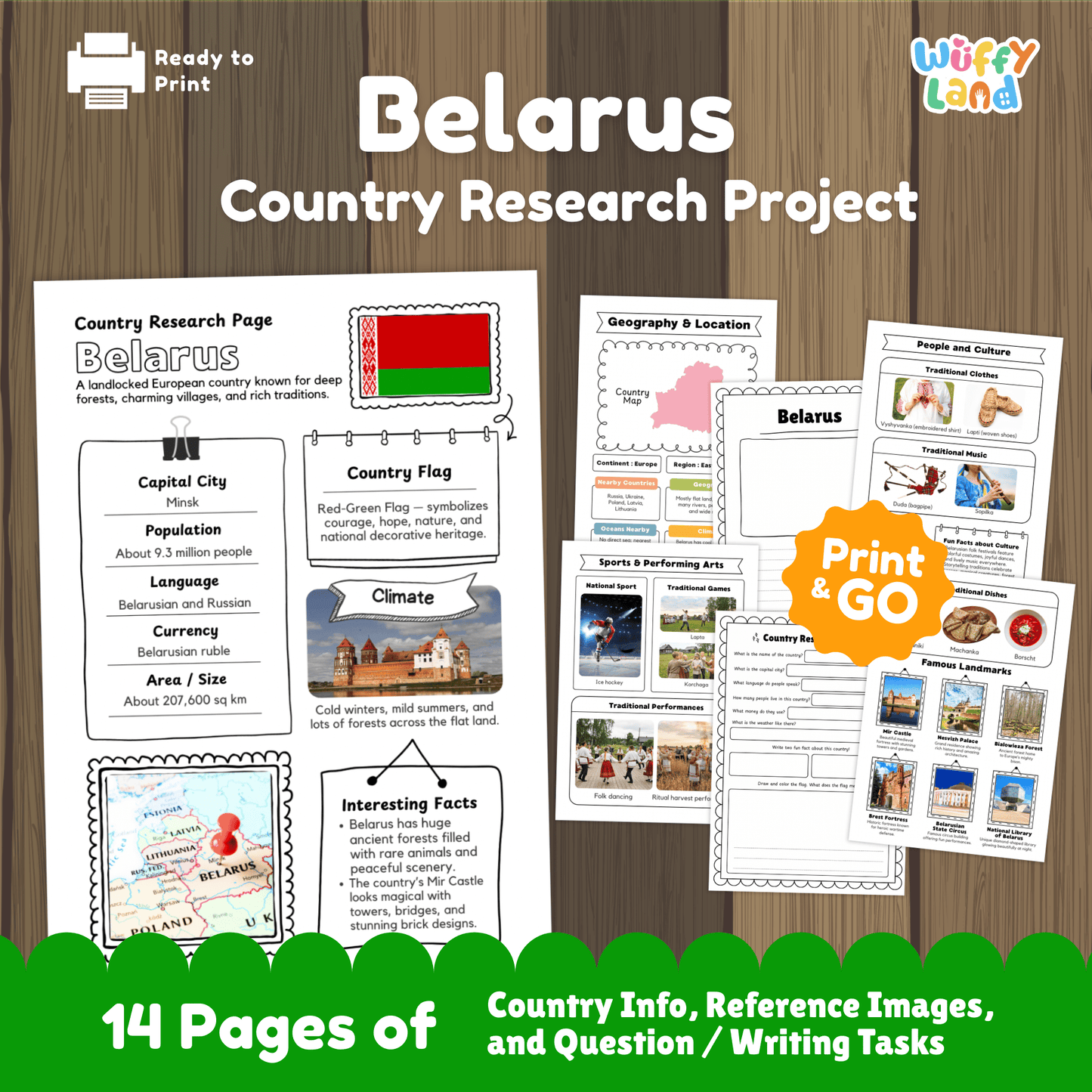 Belarus Country Research Project | Geography, Culture, Landmarks & Social Study