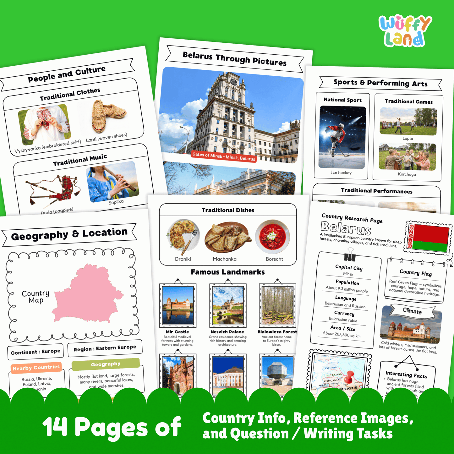 Belarus Country Research Project | Geography, Culture, Landmarks & Social Study