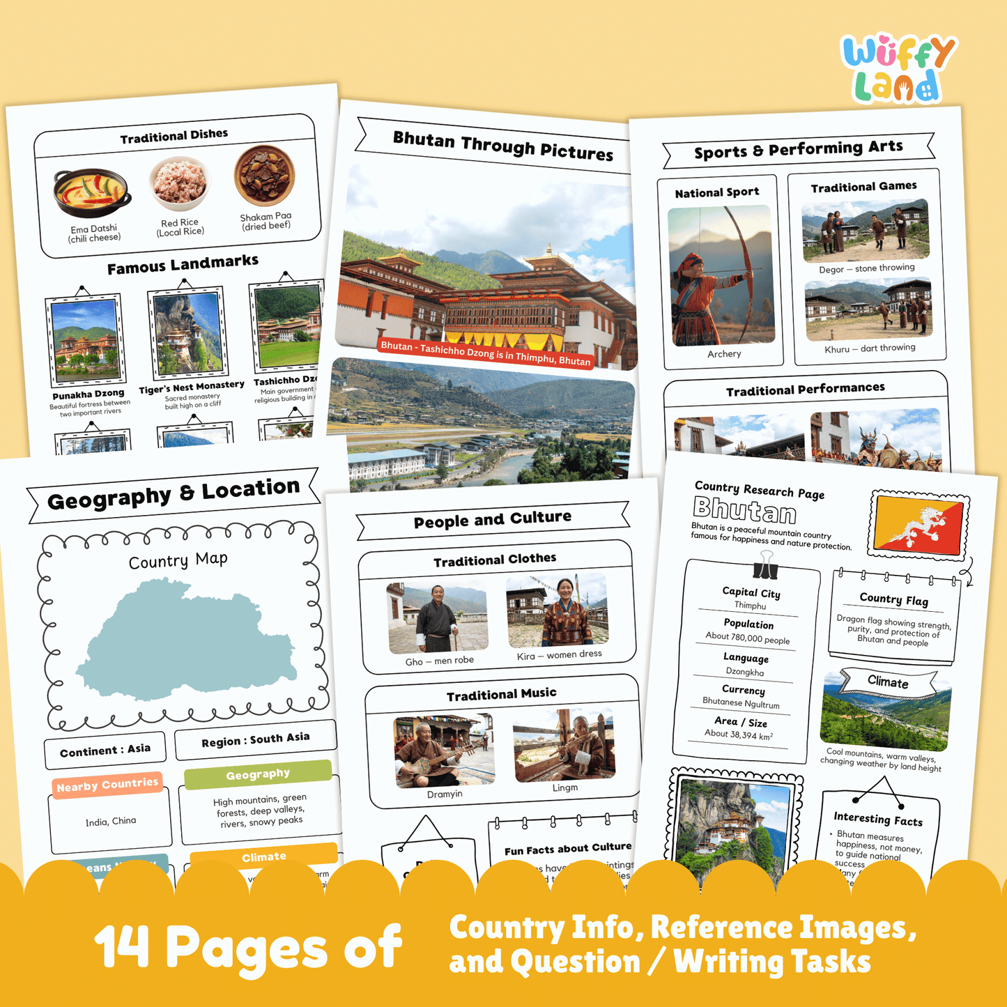 Bhutan Country Research Project | Geography, Culture, Landmarks & Social Studies