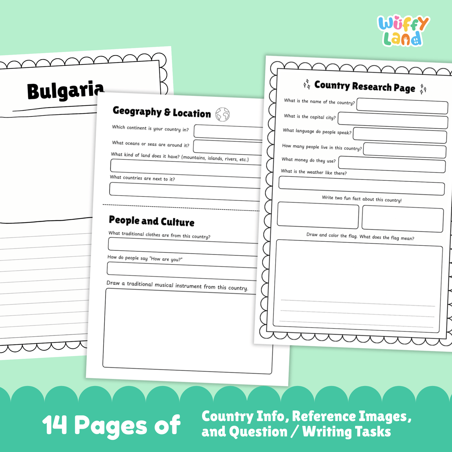 Bulgaria Country Research Project | Europe Geography Activity & Report