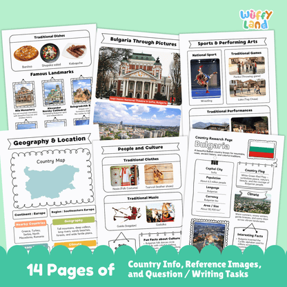 Bulgaria Country Research Project | Europe Geography Activity & Report