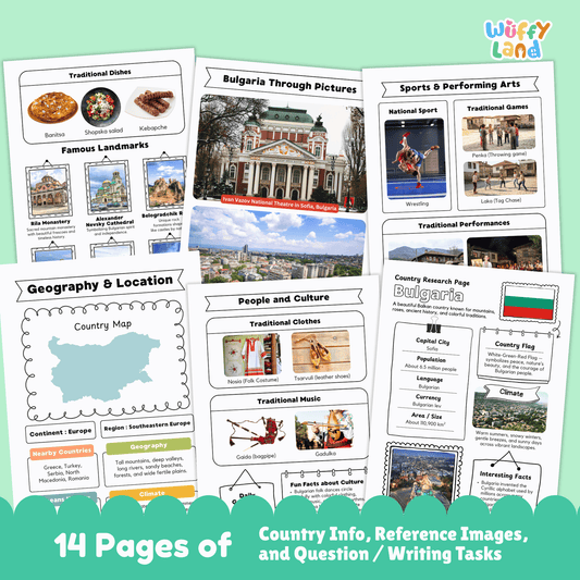 Bulgaria Country Research Project | Europe Geography Activity & Report