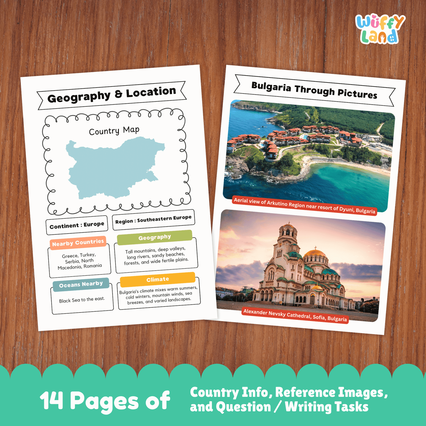 Bulgaria Country Research Project | Europe Geography Activity & Report