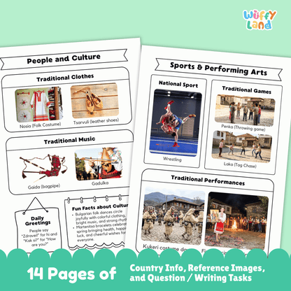 Bulgaria Country Research Project | Europe Geography Activity & Report