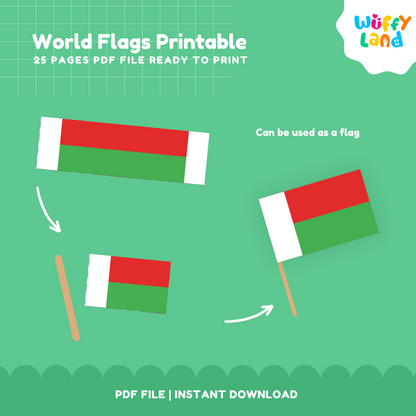 World Flags Printable