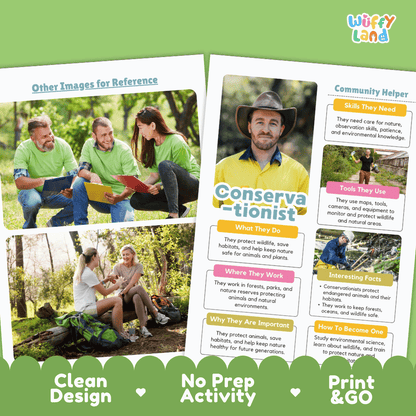 Print and go digital PDF writing worksheets with clean design layout, researcher name line, and zero prep classroom format