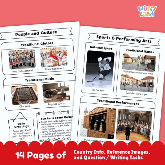 Czechia Country Research Project - Geography, Culture, Landmarks, Social Studies