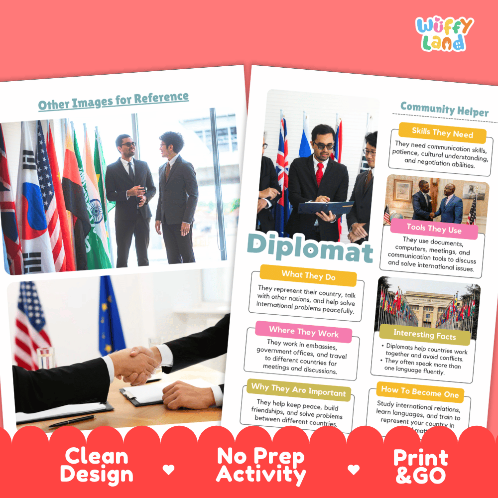 Print and go digital PDF writing worksheets with clean design layout, researcher name line, and zero prep classroom format