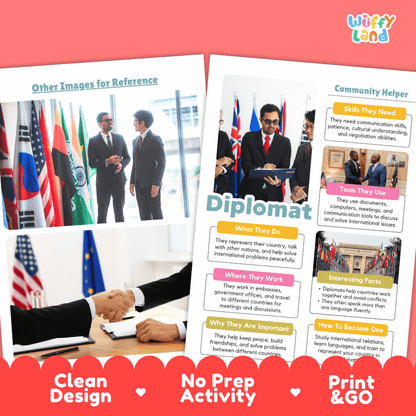 Print and go digital PDF writing worksheets with clean design layout, researcher name line, and zero prep classroom format