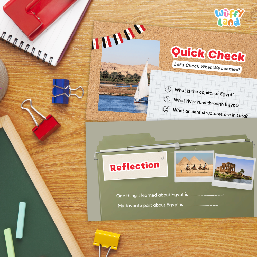 Egypt Country Study Kid Friendly Geography & Culture PDF Slides