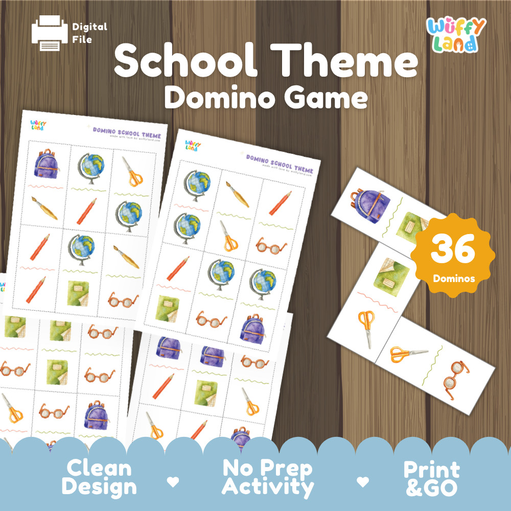 Domino School Theme | Domino Worksheets, Kids, Match The Dominoes