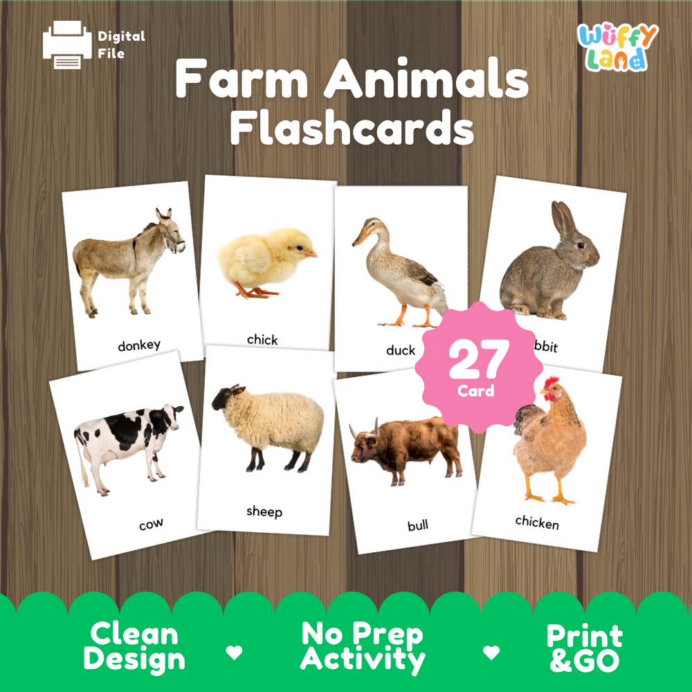 Farm Animals Flashcards