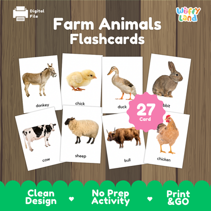 Farm Animals Flashcards