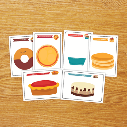 Food Playdough Mats Fine Motor Activity