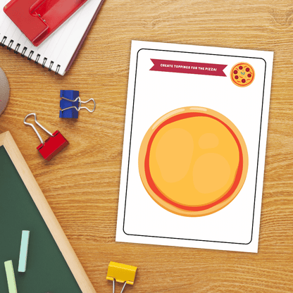 Food Playdough Mats Fine Motor Activity