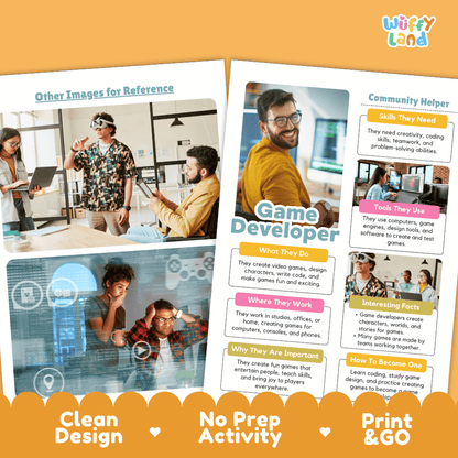 Print and go digital PDF writing worksheets with clean design layout, researcher name line, and zero prep classroom format