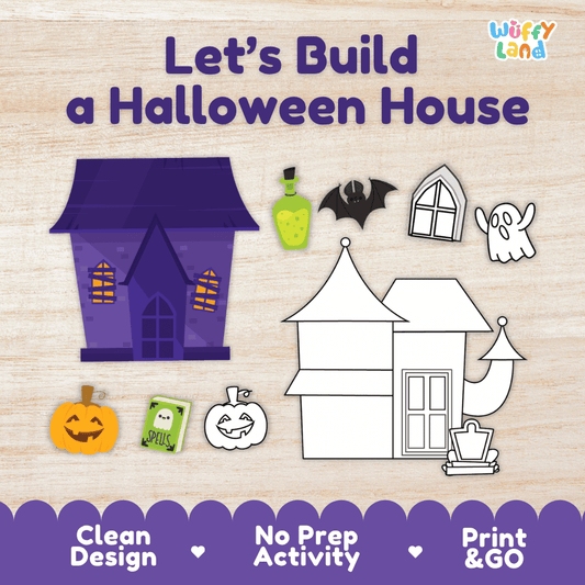 Halloween Haunted House Craft DIY Perfect for Halloween Fun