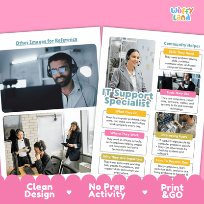 Print and go digital PDF writing worksheets with clean design layout, researcher name line, and zero prep classroom format