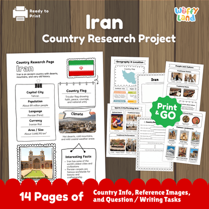 Iran Country Research Project | Geography, Culture, Landmarks & Social Studies